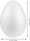 2Pcs 8 Inches White Eggs Easter Party Foam Eggs DIY Painting Solid Eggs Hand Graffiti Foam Shapes Polystyrene Balls for Easter Eggs Decoration Arts and Craft Use